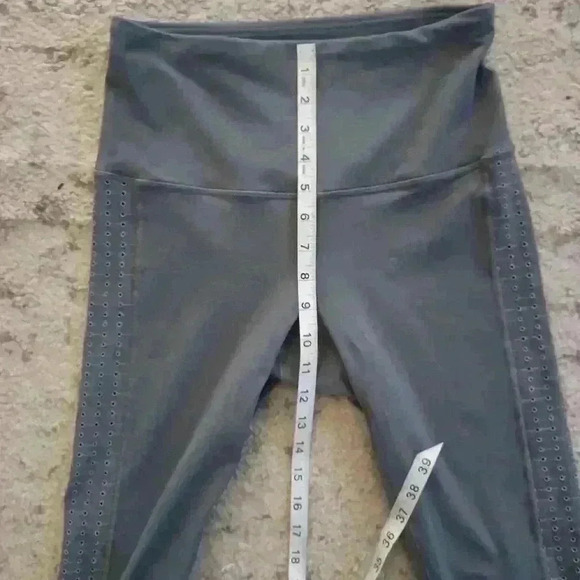 PrAna Womens Gray Faro High Rise 7/8 Legging In Chalkboard M - Picture 11 of 12